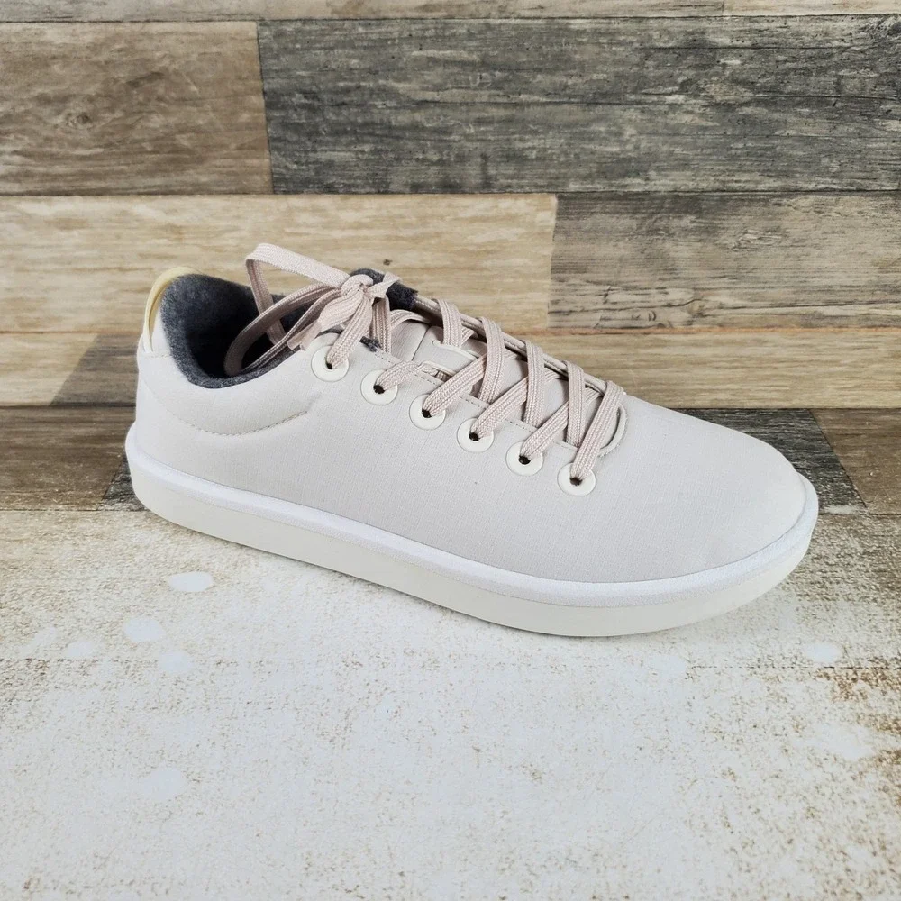 Allbirds Wool Piper Woven Womens Shoes Sz 9 W Running Natural White Sneakers